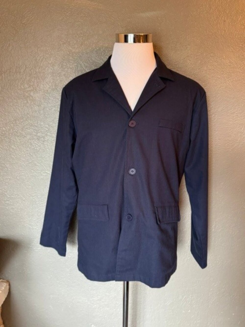 Mens Blue Casual Blazer XL